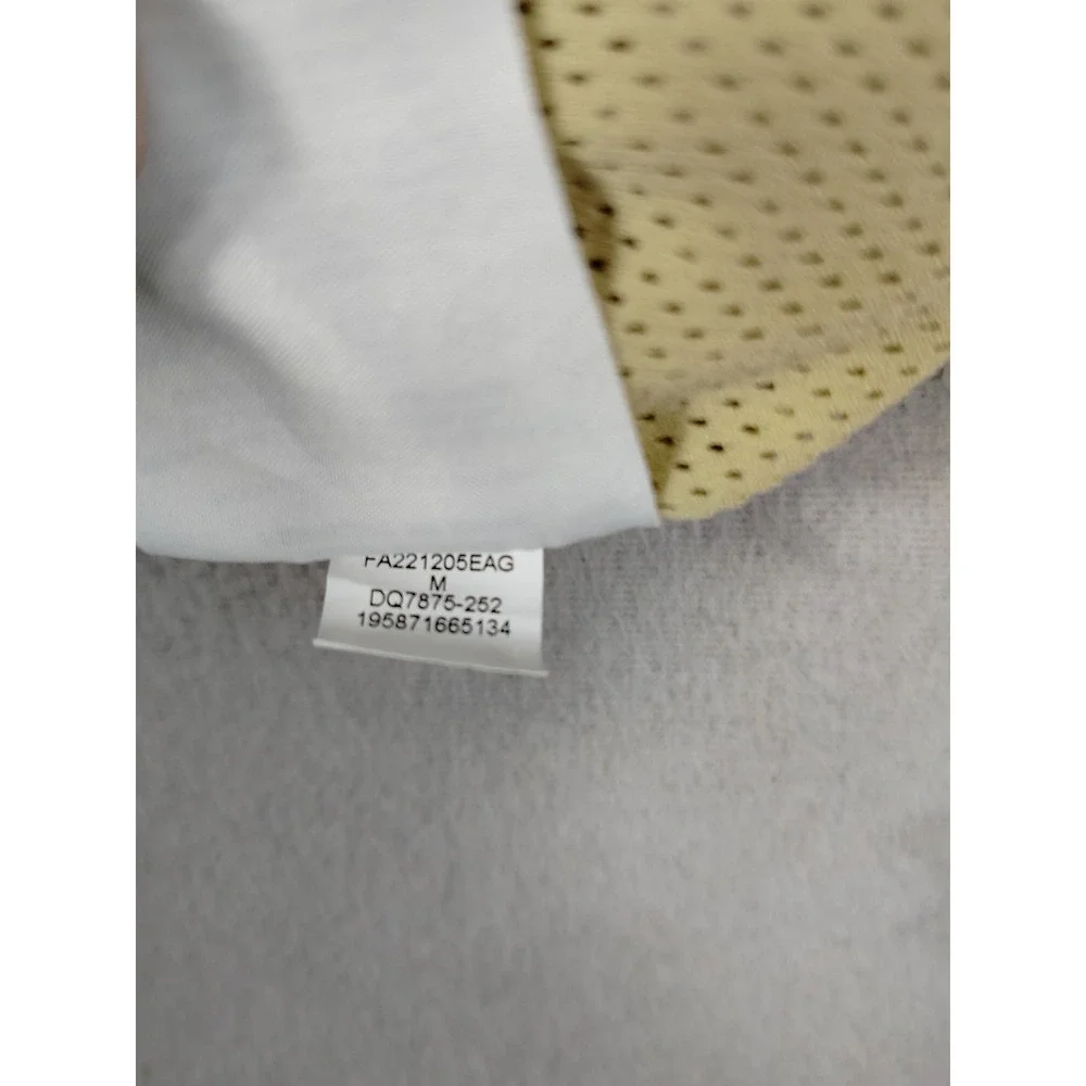 Jordan 23 Engineered Shorts Mens Medium Beige‎ Athletic Zip Pockets DQ7875-252